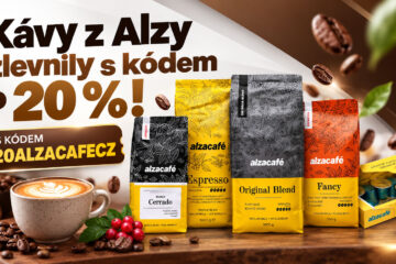 Kávy z Alzy zlevnily s kódem o 20 %! Dopřejte si svou dávku kofeinu se slevou!