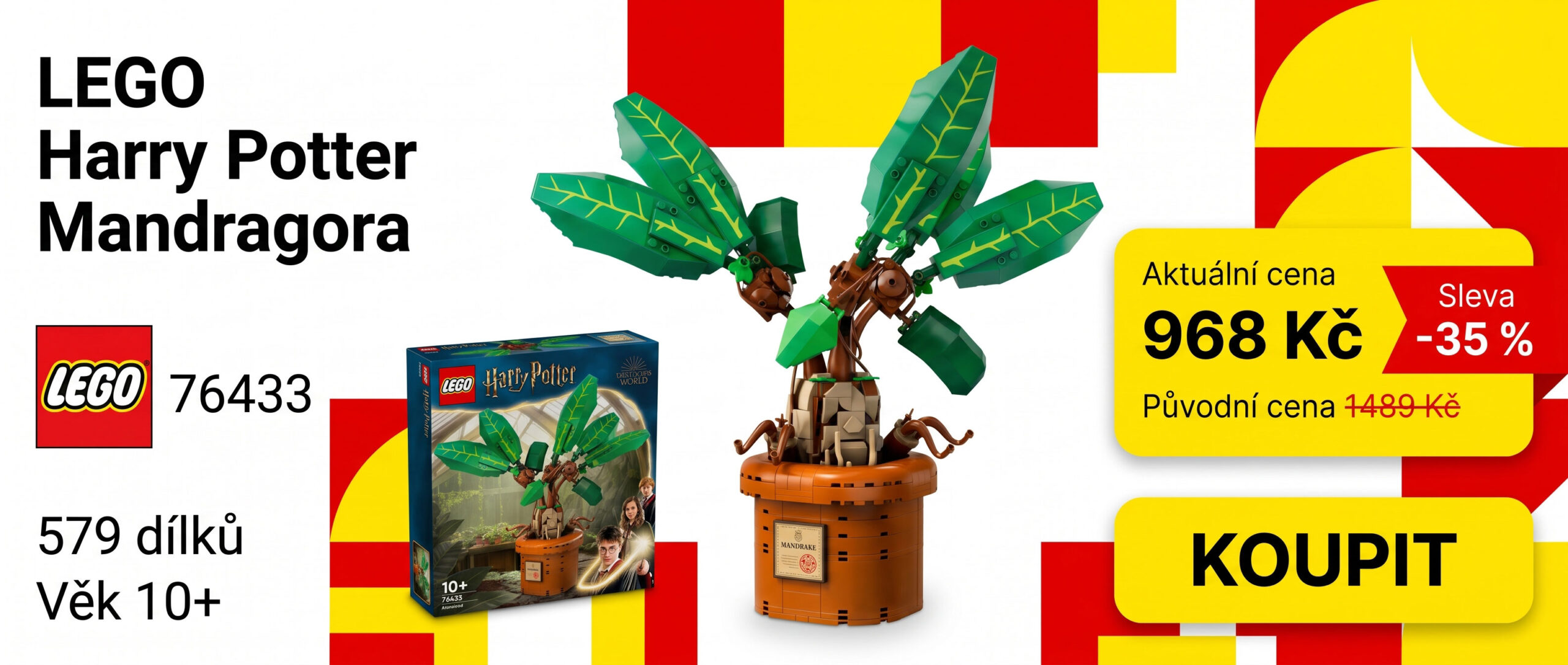 LEGO Harry Potter Mandragora