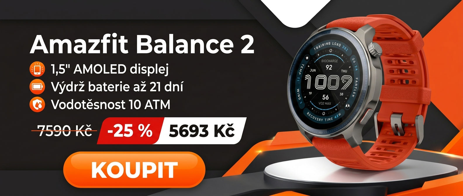 Chytré hodinky Amazfit Balance 2