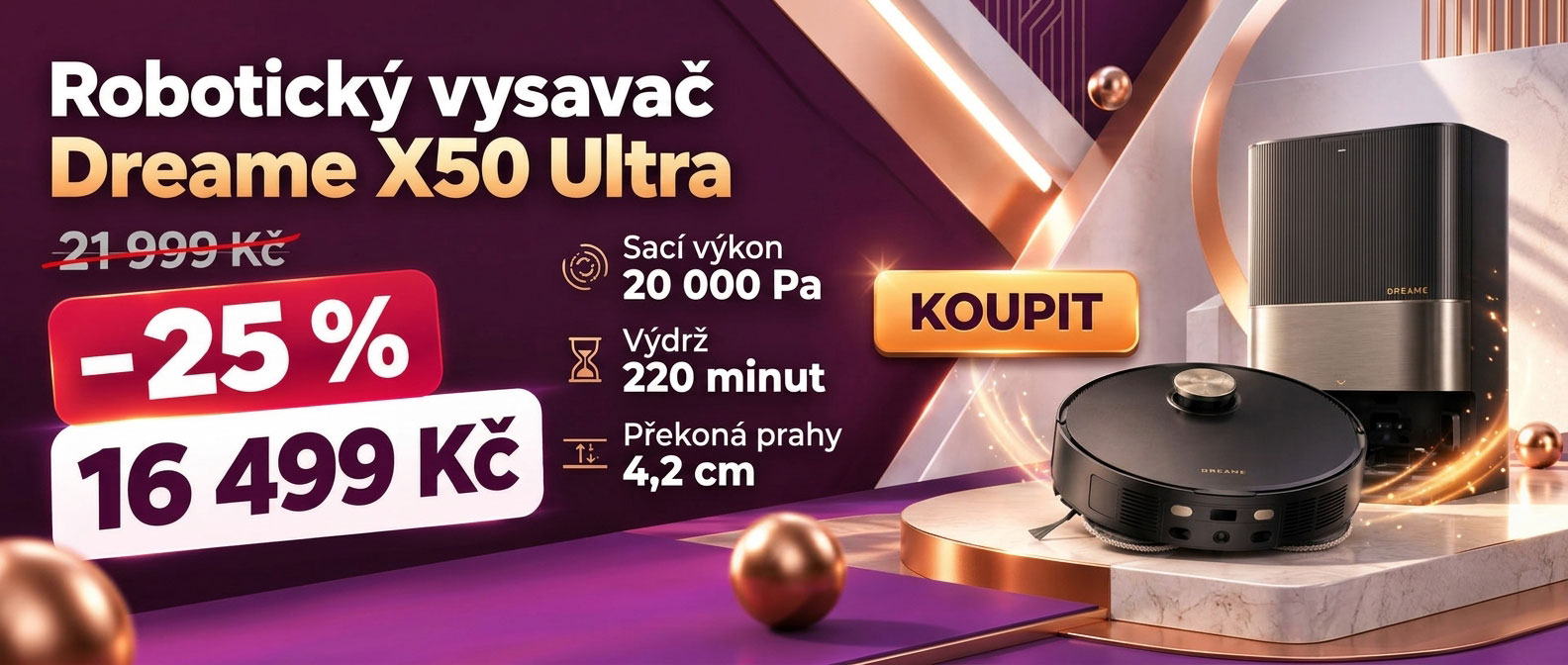Robotický vysavač Dreame X50 Ultra