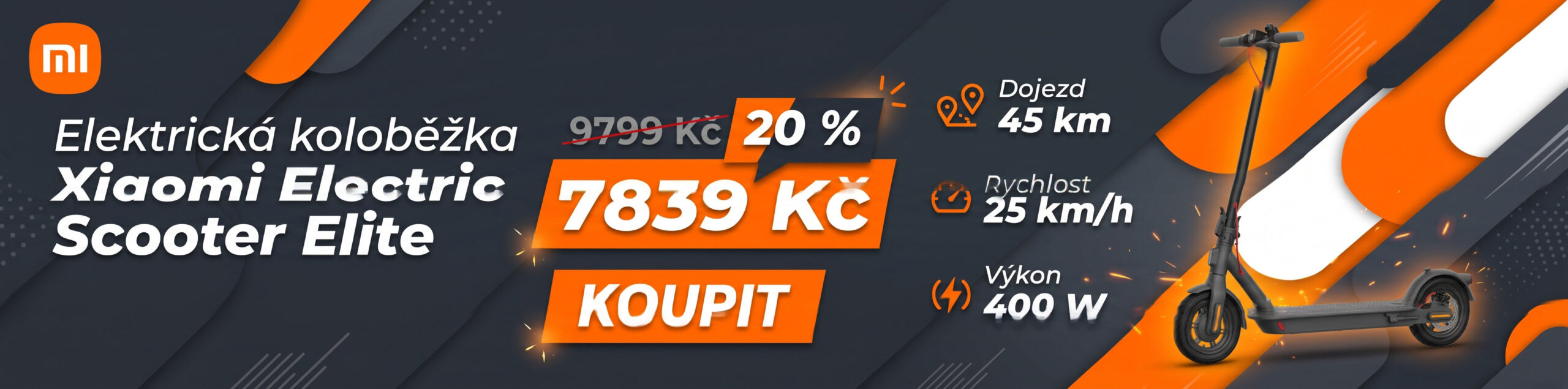 Elektrická koloběžka Xiaomi